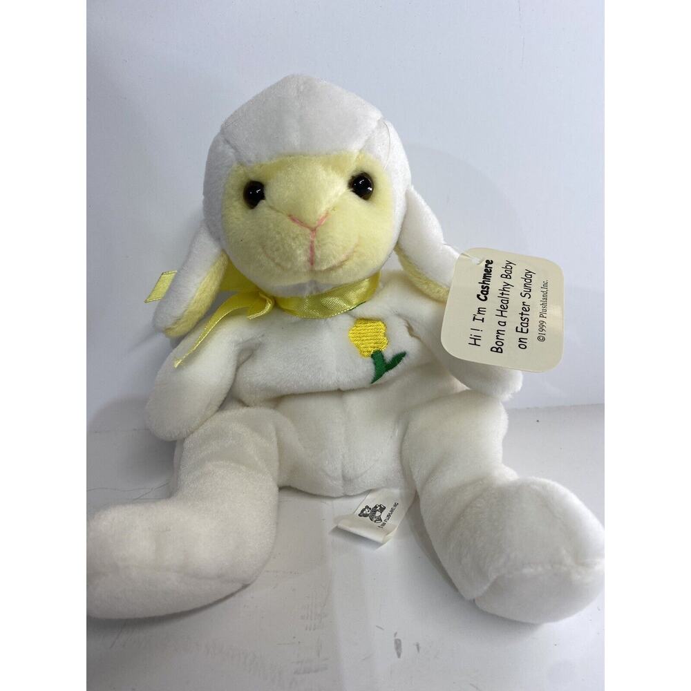 Plushland Lamb Plush “Cashmere” Stuffed Animal March of Dimes Baby Easter 1999